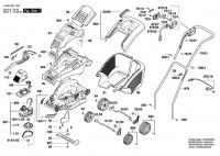 Bosch 3 600 H81 D30 ROTAK 43 Lawnmower Spare Parts